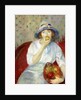 Girl with Green Apple by William James Glackens