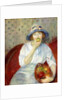 Girl with Green Apple by William James Glackens