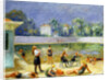 Outdoor Swimming Pool by William James Glackens