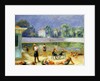 Outdoor Swimming Pool by William James Glackens