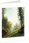 Among the Bernese Alps by Albert Bierstadt