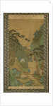 A Scholar Listening to a Waterfall by Li Shizuo