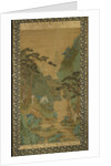 A Scholar Listening to a Waterfall by Li Shizuo