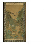 A Scholar Listening to a Waterfall by Li Shizuo