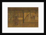 The Women's Classic of Filial Piety: scene 7, On Noblewomen - Servants reporting to their mistress by Anonymous