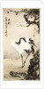 Crane under a Pine Tree by Gao Qifeng