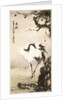 Crane under a Pine Tree by Gao Qifeng