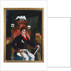 An Anglo Chinese reverse glass painting of George IV as Prince Regent by Anonymous