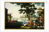 Summer: A Family Fishing by a Lake by Anonymous