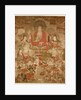 Chinese hanging scroll with Buddhas by Anonymous
