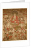 Chinese hanging scroll with Buddhas by Anonymous