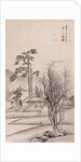 Thatched House under Tall Pine Trees by Li Shida