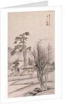 Thatched House under Tall Pine Trees by Li Shida