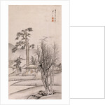 Thatched House under Tall Pine Trees by Li Shida