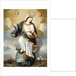 Apocalyptic Virgin of Quito attributed to Jose Cortez de Alcocer, Quito School by Anonymous