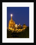 Evening Lights Parroquia Archangel Church San Miguel de Allende, Mexico by Anonymous