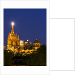 Evening Lights Parroquia Archangel Church San Miguel de Allende, Mexico by Anonymous