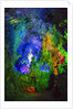 Multi Colored Lights in the Reed Flute Cave by Anonymous