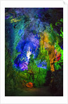 Multi Colored Lights in the Reed Flute Cave by Anonymous
