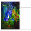 Multi Colored Lights in the Reed Flute Cave by Anonymous