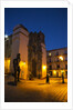Night Lighting of the city of Guanajuato and the Statues of the main Jardin by Anonymous