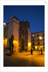 Night Lighting of the city of Guanajuato and the Statues of the main Jardin by Anonymous
