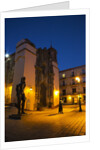 Night Lighting of the city of Guanajuato and the Statues of the main Jardin by Anonymous