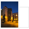 Night Lighting of the city of Guanajuato and the Statues of the main Jardin by Anonymous