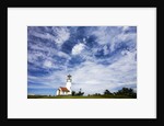 Cape Blanco Lighthouse on the Oregon Coastline with clouds by Anonymous