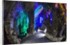 Multi Colored Lights in the Reed Flute Cave by Anonymous