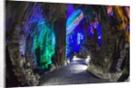 Multi Colored Lights in the Reed Flute Cave by Anonymous