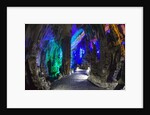 Multi Colored Lights in the Reed Flute Cave by Anonymous