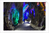 Multi Colored Lights in the Reed Flute Cave by Anonymous