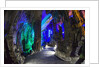 Multi Colored Lights in the Reed Flute Cave by Anonymous