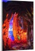 Multi Colored Lights in the Reed Flute Cave by Anonymous