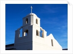 Old Mission Church - Our Lady of Perpetual Help With Blue Sky by Anonymous