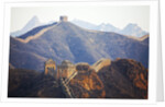Evening Light on The Great Wall of China by Anonymous