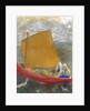 La Voile Jaune (The Yellow Sail) by Odilon Redon