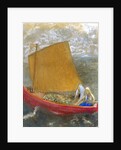 La Voile Jaune (The Yellow Sail) by Odilon Redon