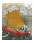 La Voile Jaune (The Yellow Sail) by Odilon Redon