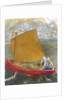 La Voile Jaune (The Yellow Sail) by Odilon Redon