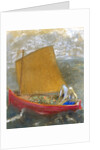 La Voile Jaune (The Yellow Sail) by Odilon Redon