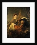 Rembrandt and Saskia in the Parable of the Prodigal Son by Rembrandt van Rijn