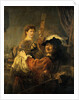 Rembrandt and Saskia in the Parable of the Prodigal Son by Rembrandt van Rijn