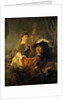 Rembrandt and Saskia in the Parable of the Prodigal Son by Rembrandt van Rijn