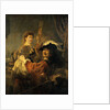Rembrandt and Saskia in the Parable of the Prodigal Son by Rembrandt van Rijn