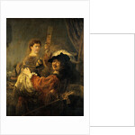 Rembrandt and Saskia in the Parable of the Prodigal Son by Rembrandt van Rijn
