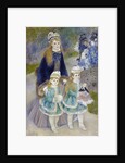 Mother and Children (La Promenade) by Pierre-Auguste Renoir