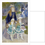 Mother and Children (La Promenade) by Pierre-Auguste Renoir