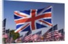 US and Union Jack Flag by Anonymous